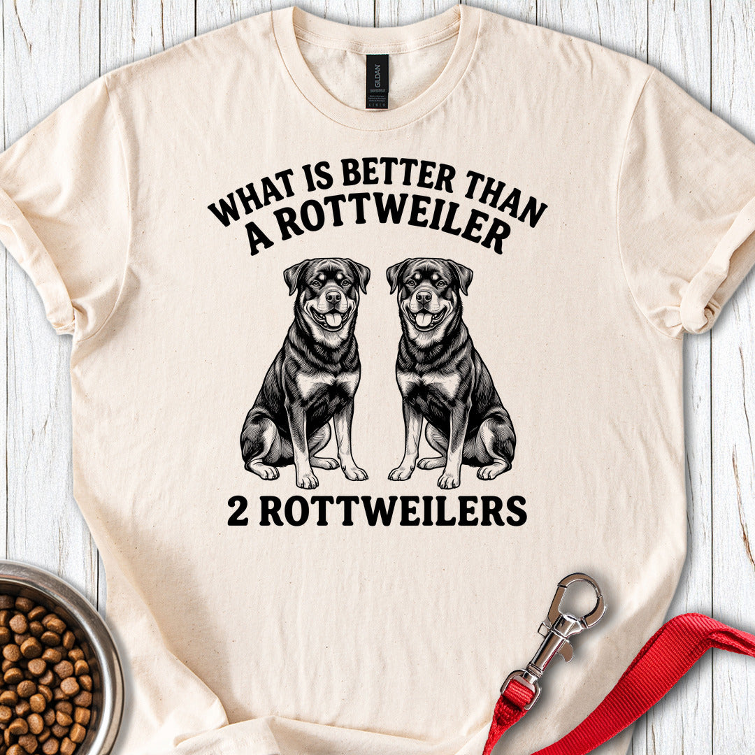 Rottweiler What Is Better Than One — Natural