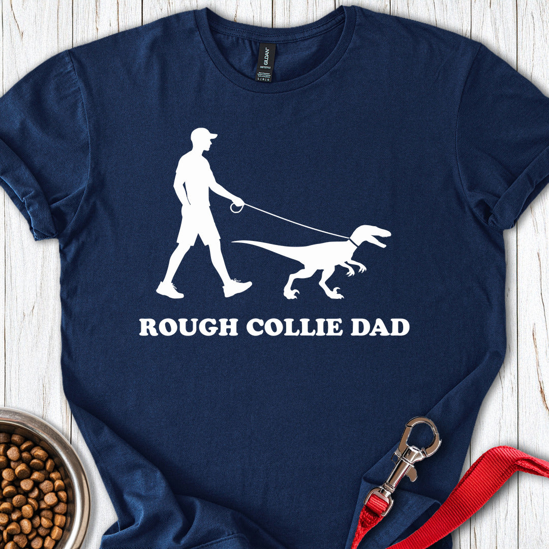 Rough Collie Dad Navy