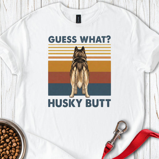 Sable Husky Butt White