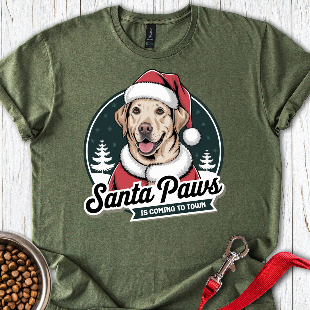 Santa Paws Labrador Military Green