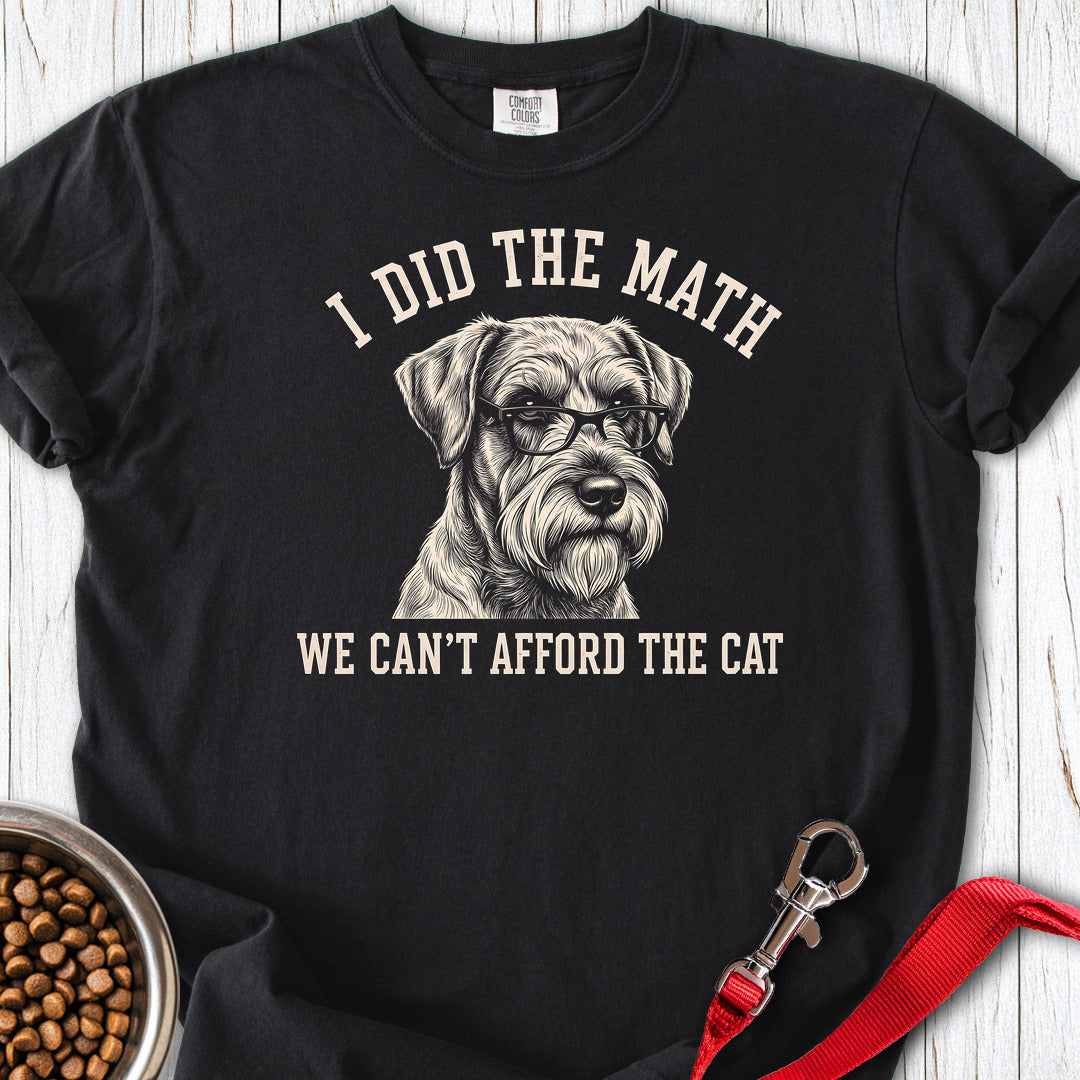 Schnauzer Ban The Cat Premium Tee — Black