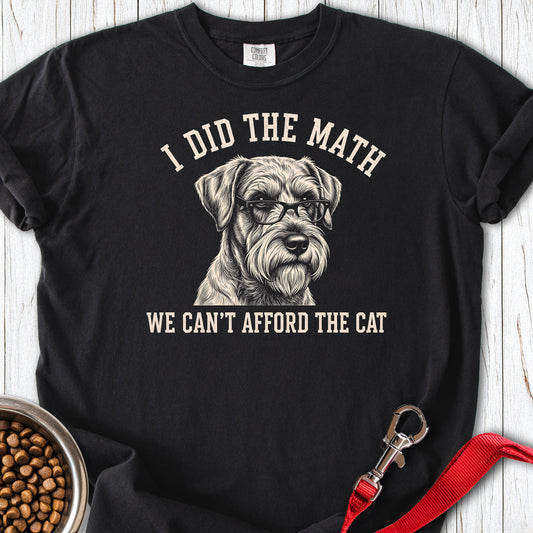 Schnauzer Ban The Cat Premium Tee — Black