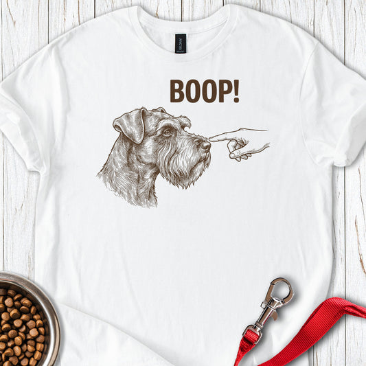 Schnauzer Boop — White