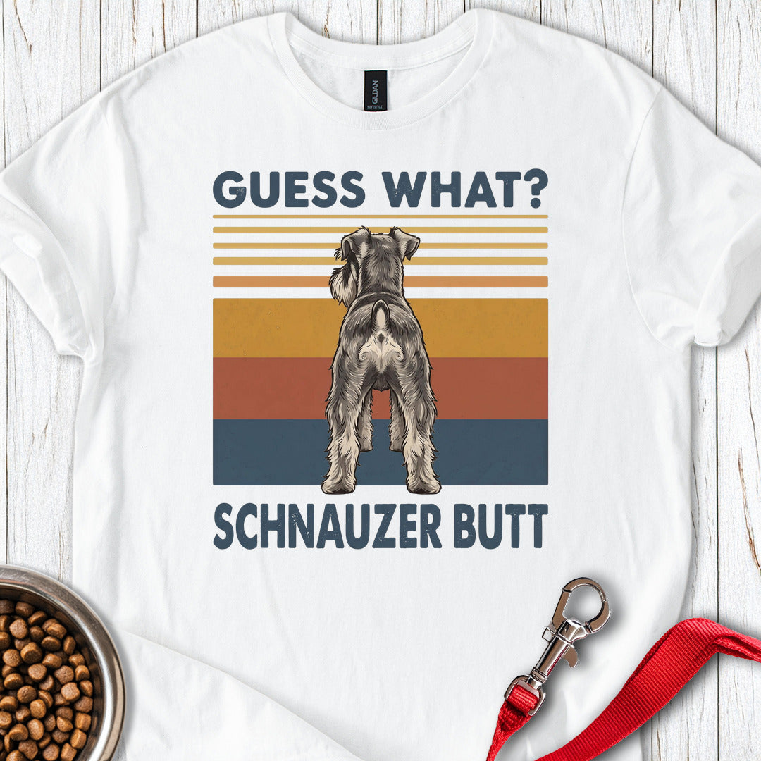 Schnauzer Butt White