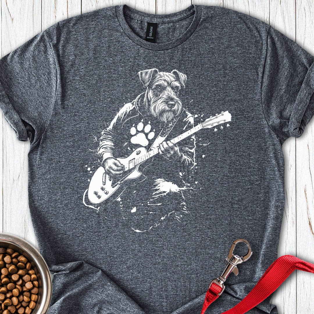 Schnauzer Guitarist Dark Heather