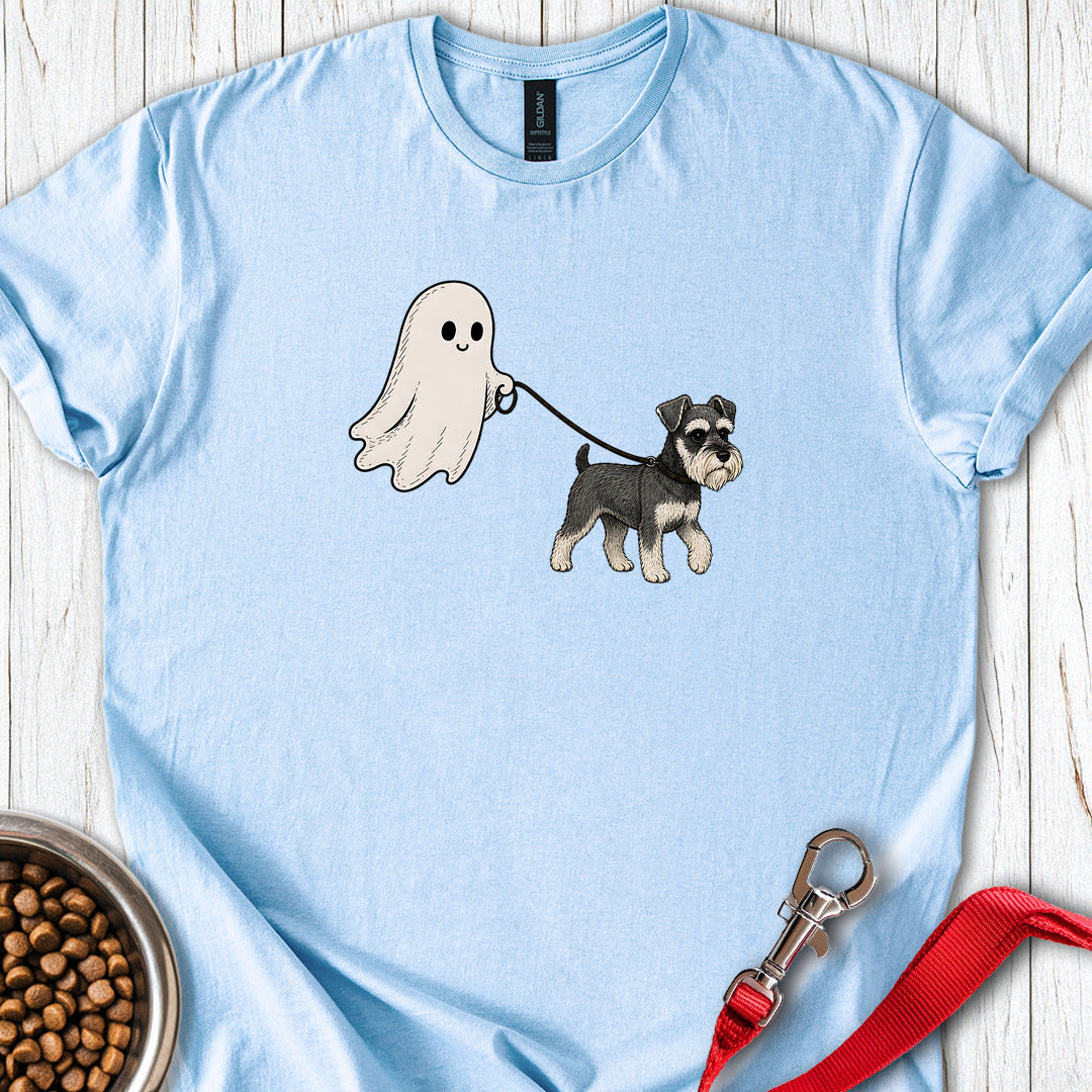 Schnauzer Halloween Light Blue