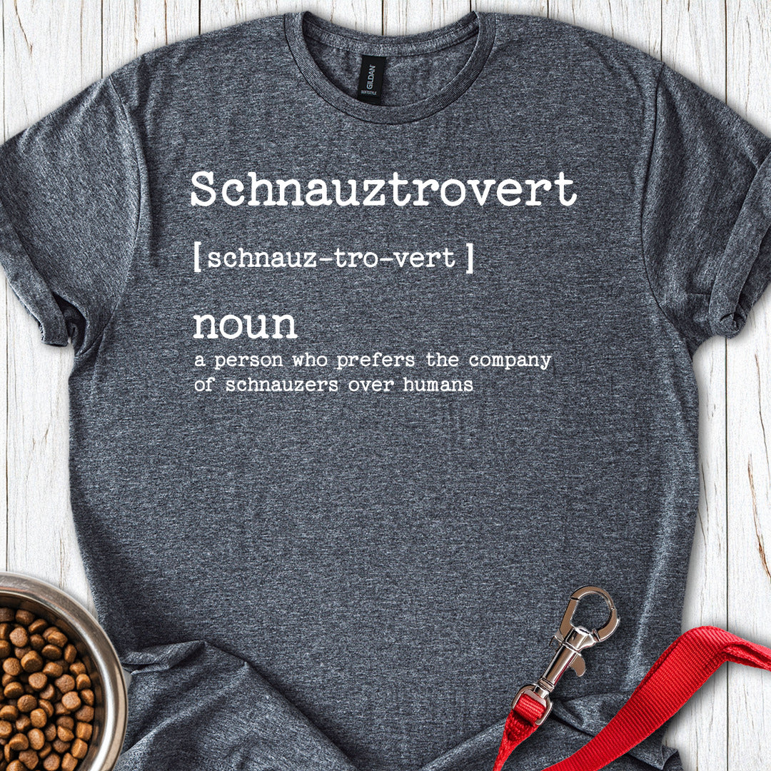 Schnauzer Schnauztrovert — Dark Heather