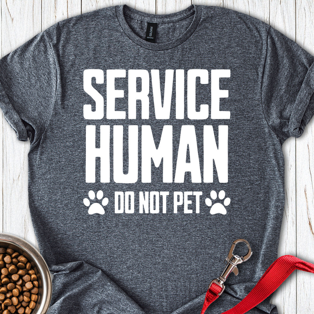 Service Human Dog Dark Heather