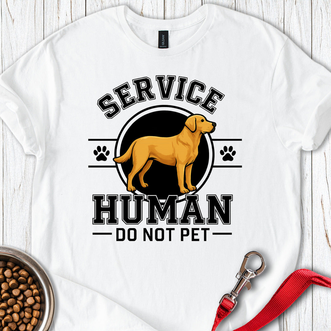 Service Human Labrador White