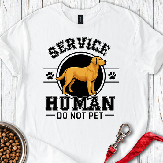 Service Human Labrador White