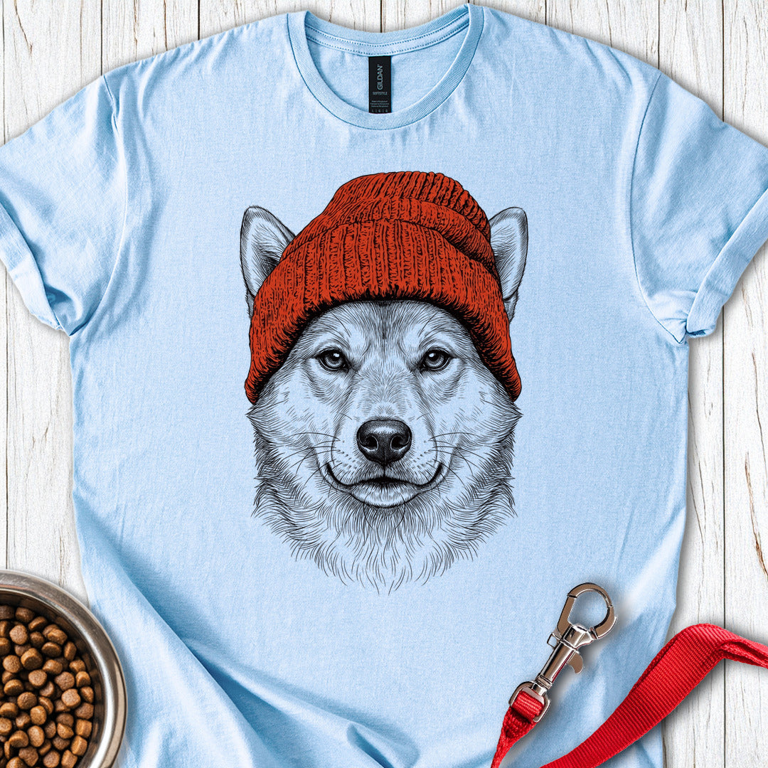 Shiba Beanie Light Blue