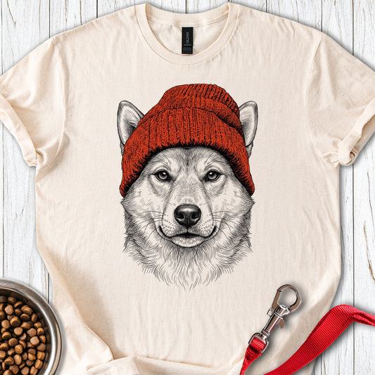 Shiba Beanie Natural