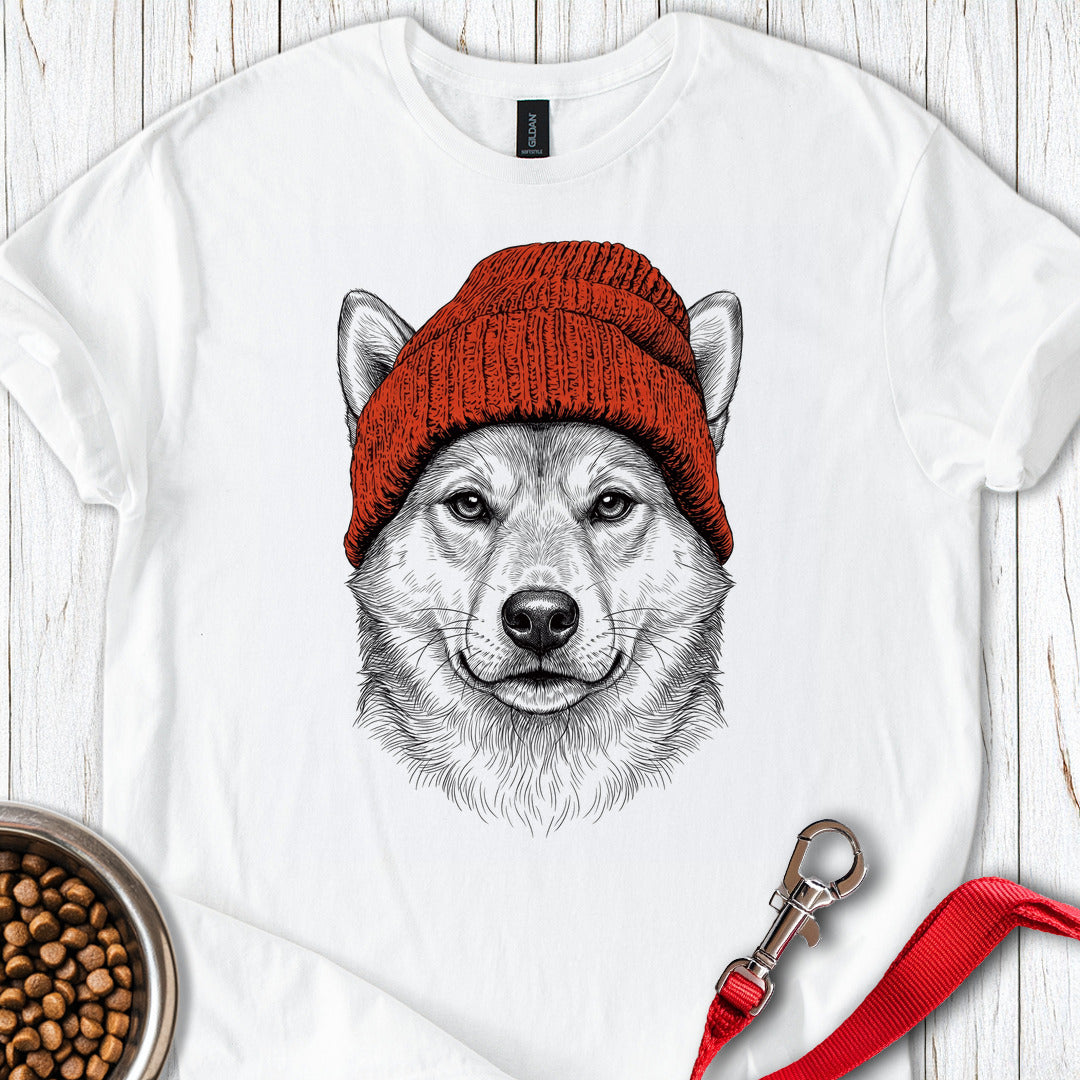 Shiba Beanie White