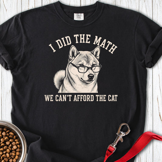 Shiba Inu Ban The Cat Premium Tee Black