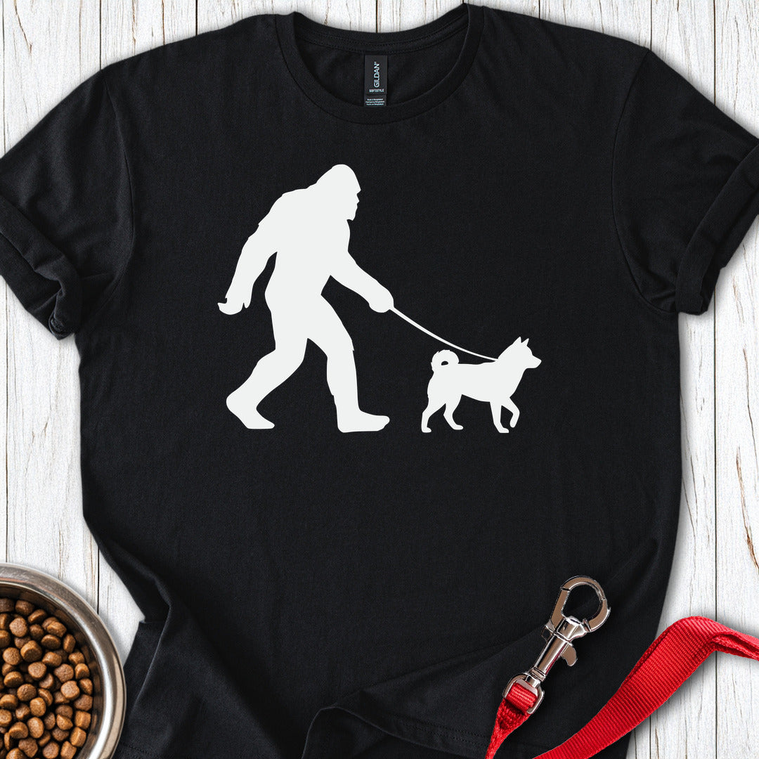 Shiba Inu Bigfoot Black
