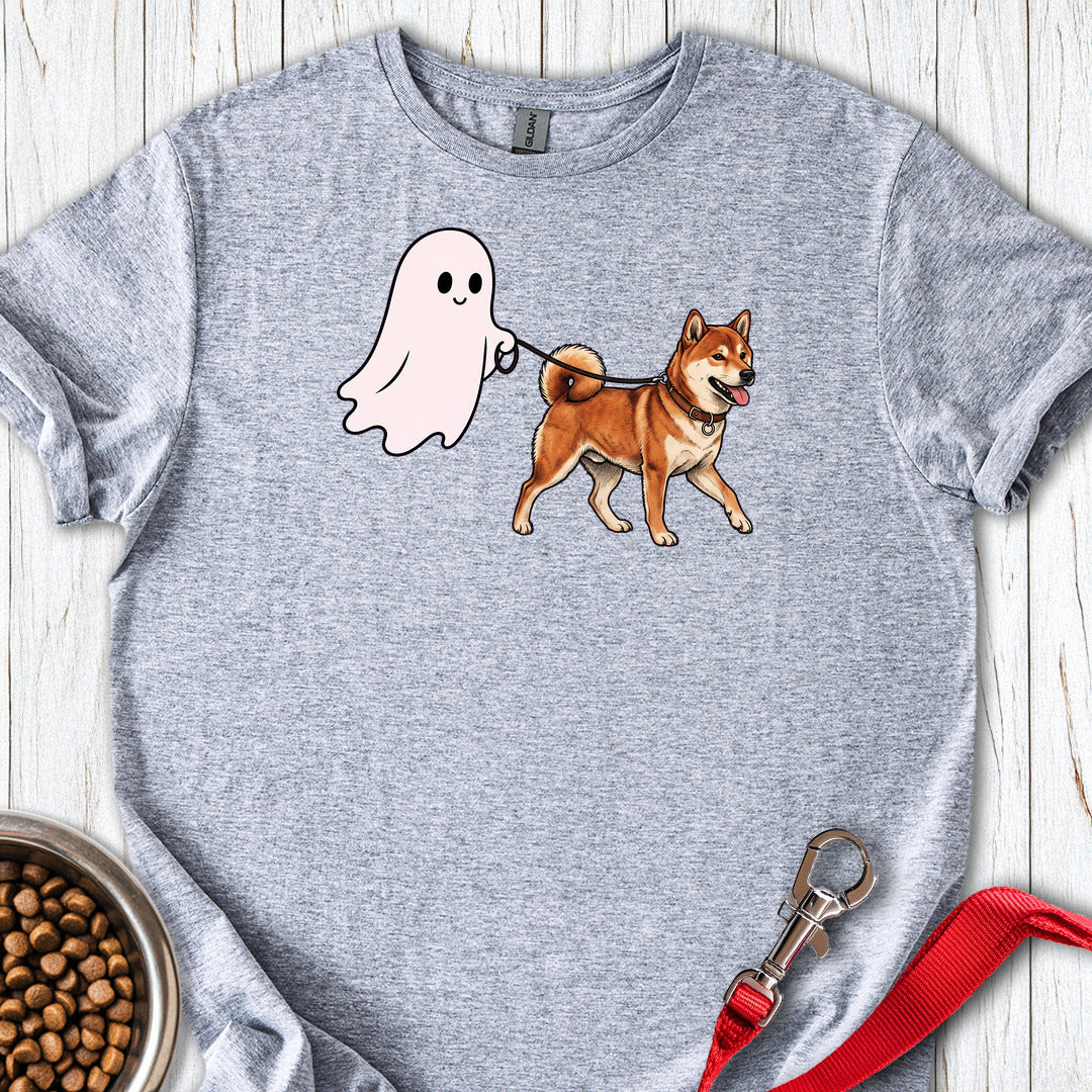 Shiba Inu Ghost Walk — Sport Grey