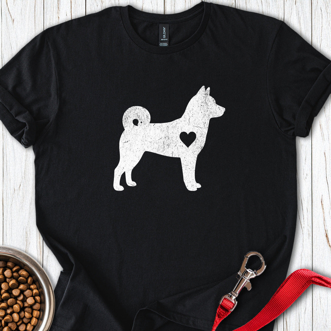 Shiba Inu Love Black