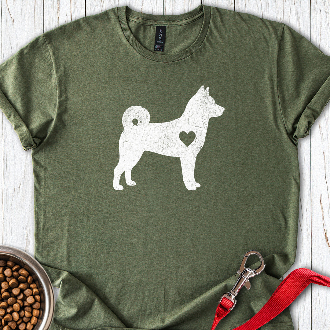 Shiba Inu Love Military Green