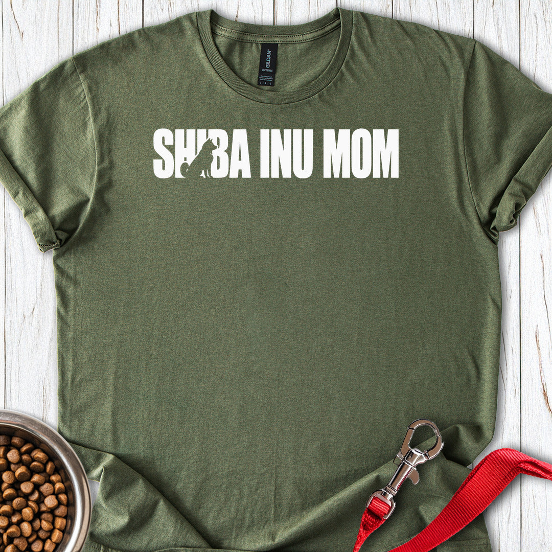 Shiba Inu Mom Military Green
