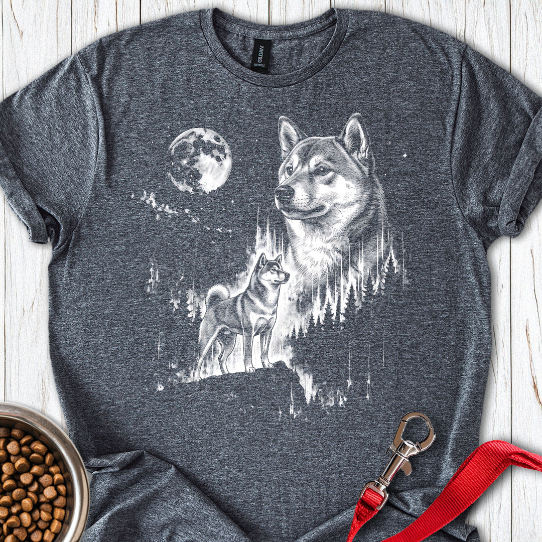 Shiba Inu Moonlight — Dark Heather