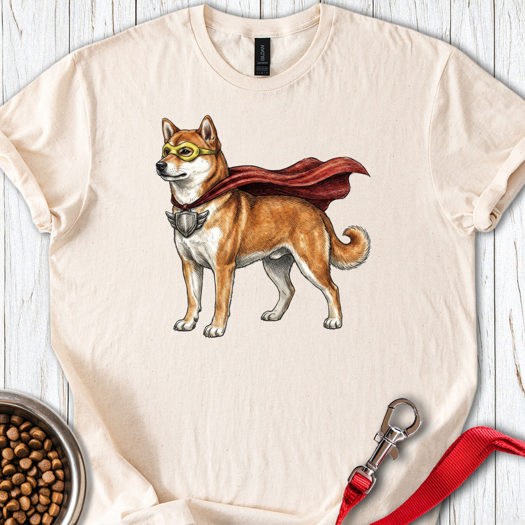 Shiba Inu Superhero Natural