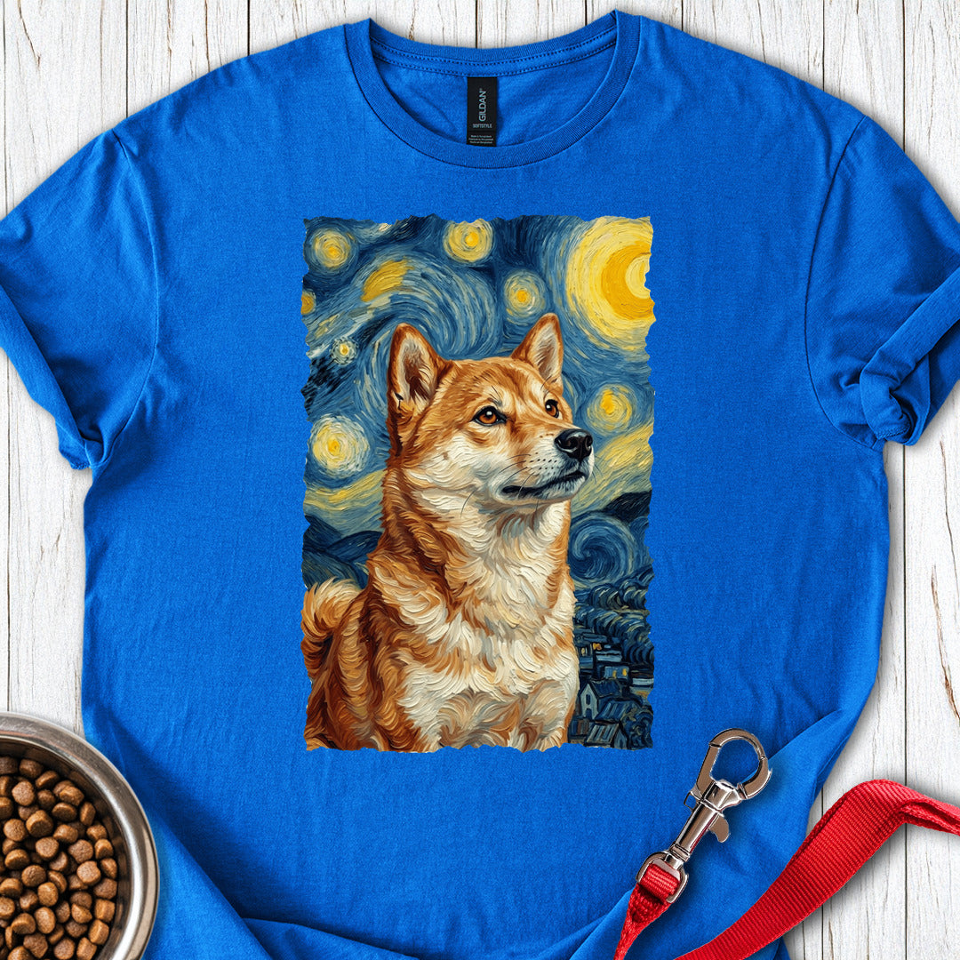 Shiba Inu Van Gogh Royal