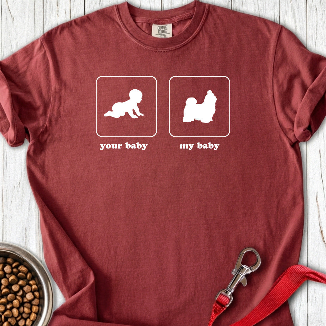 Shih Tzu Baby Premium Tee — Brick