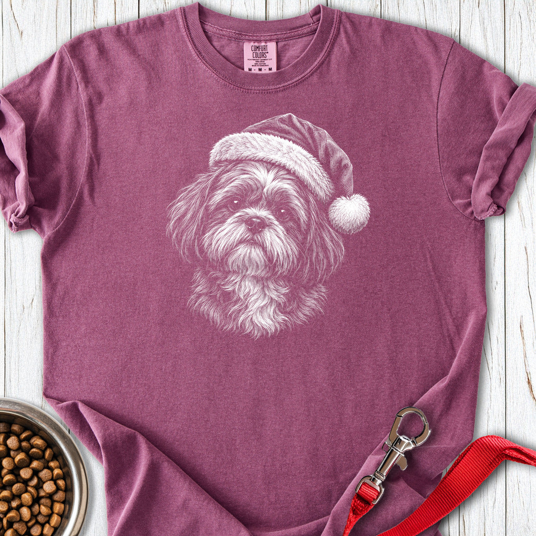 Shih Tzu Christmas Premium Tee Berry