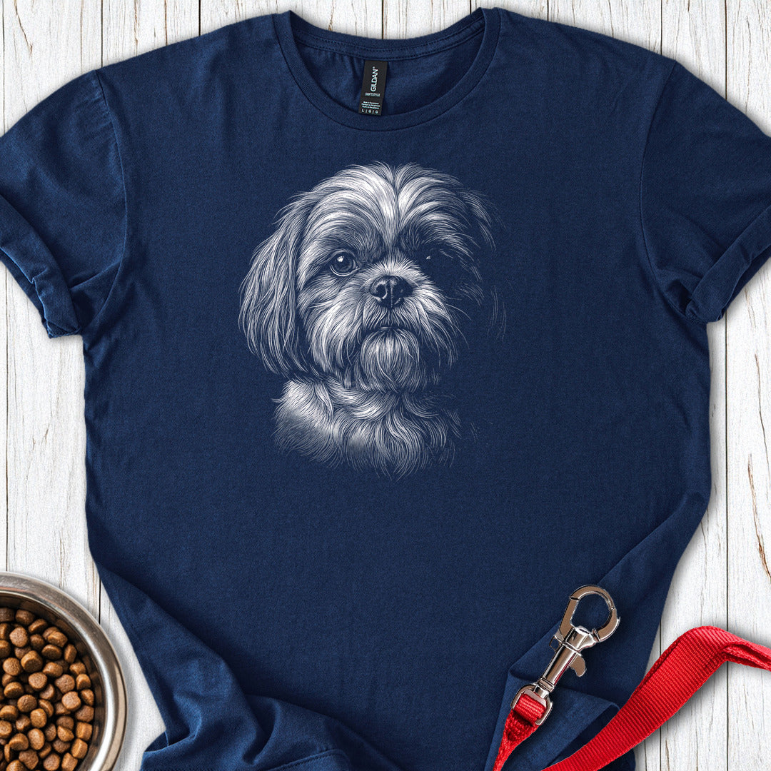 Shih Tzu Engraved — Navy