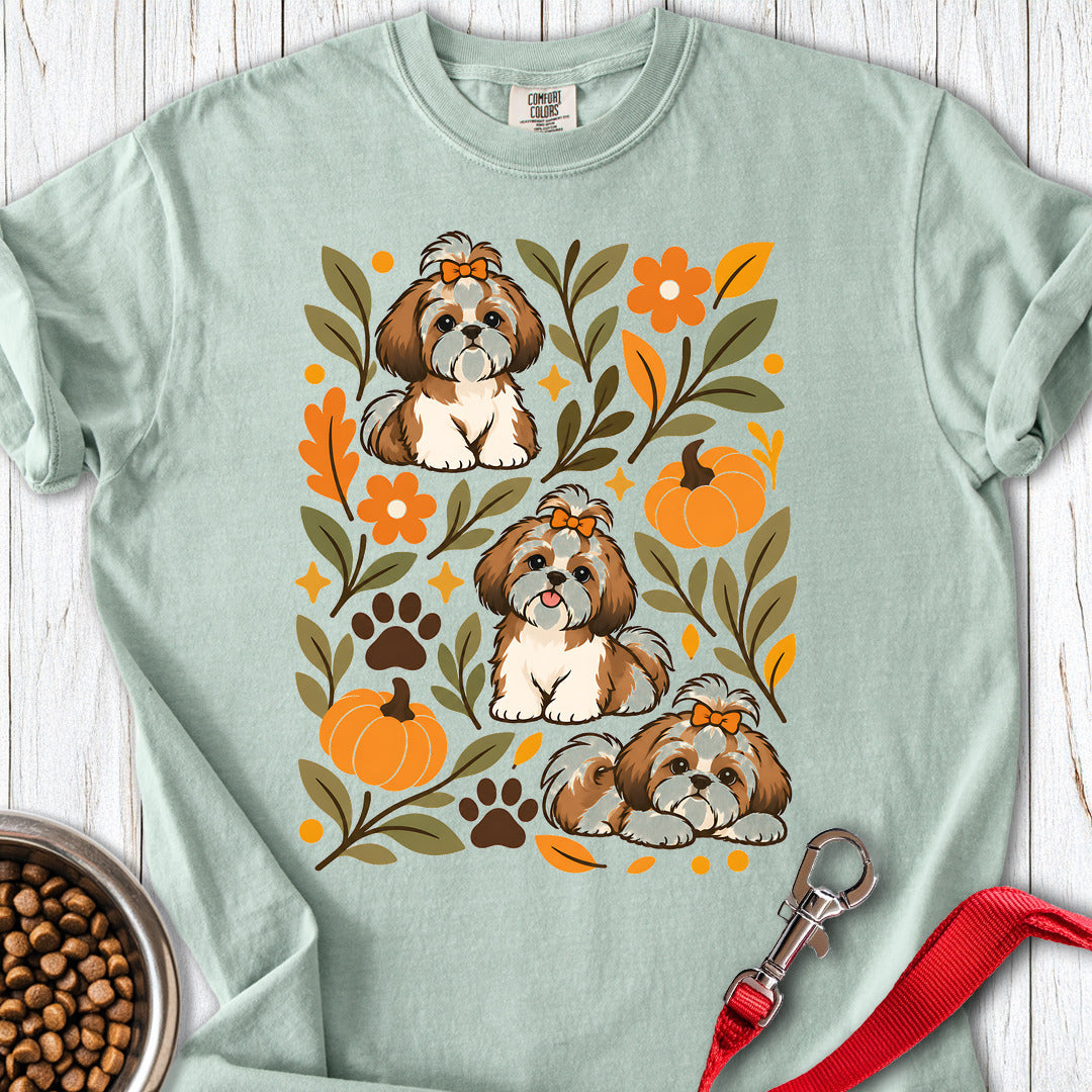 Shih Tzu Fall Premium Tee — Bay