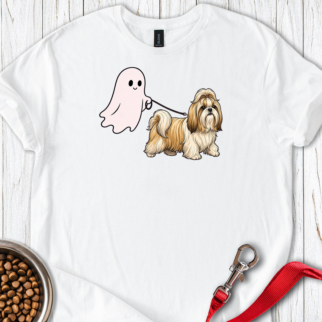 Shih Tzu Ghost Walk — White