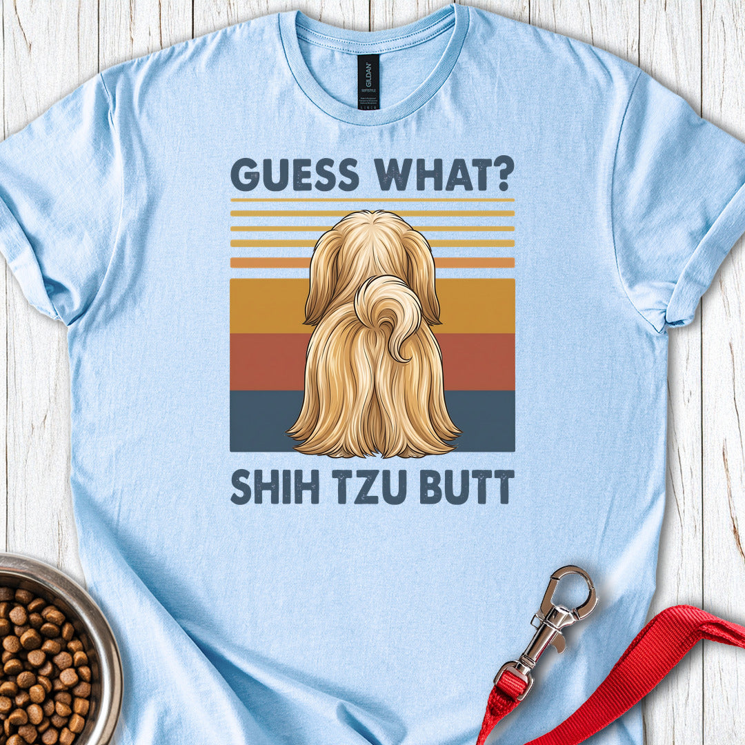 Shih Tzu Guess What — Light Blue