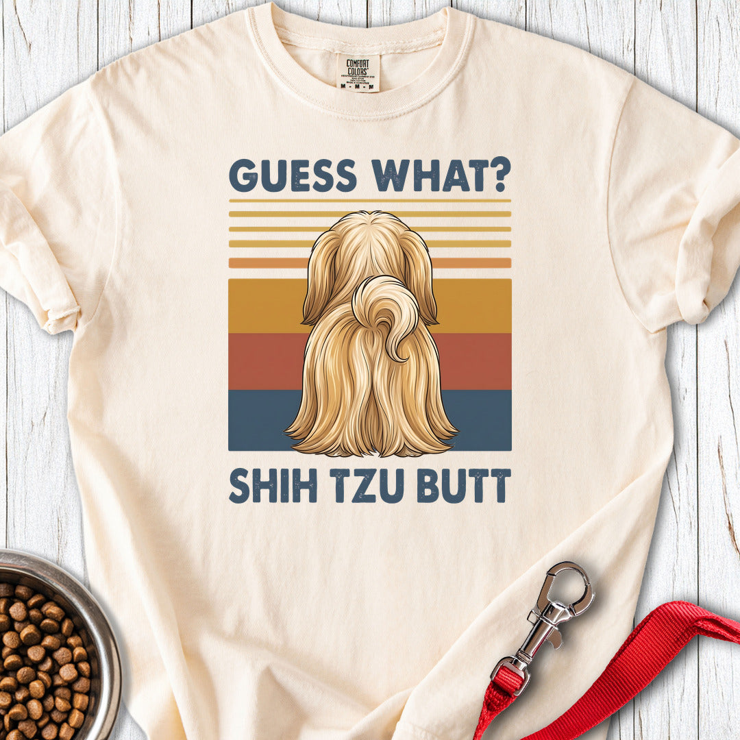 Shih Tzu Guess What Premium Tee Ivory