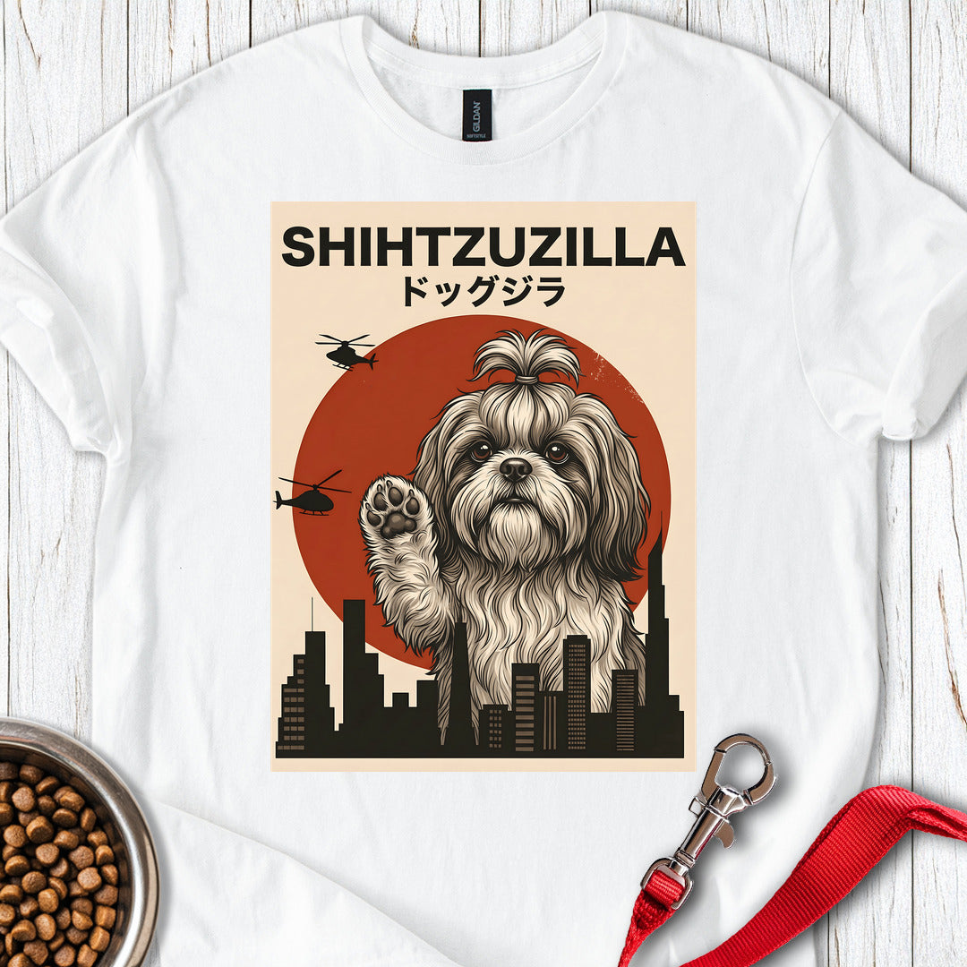 Shih Tzu Shihtzuzilla — White
