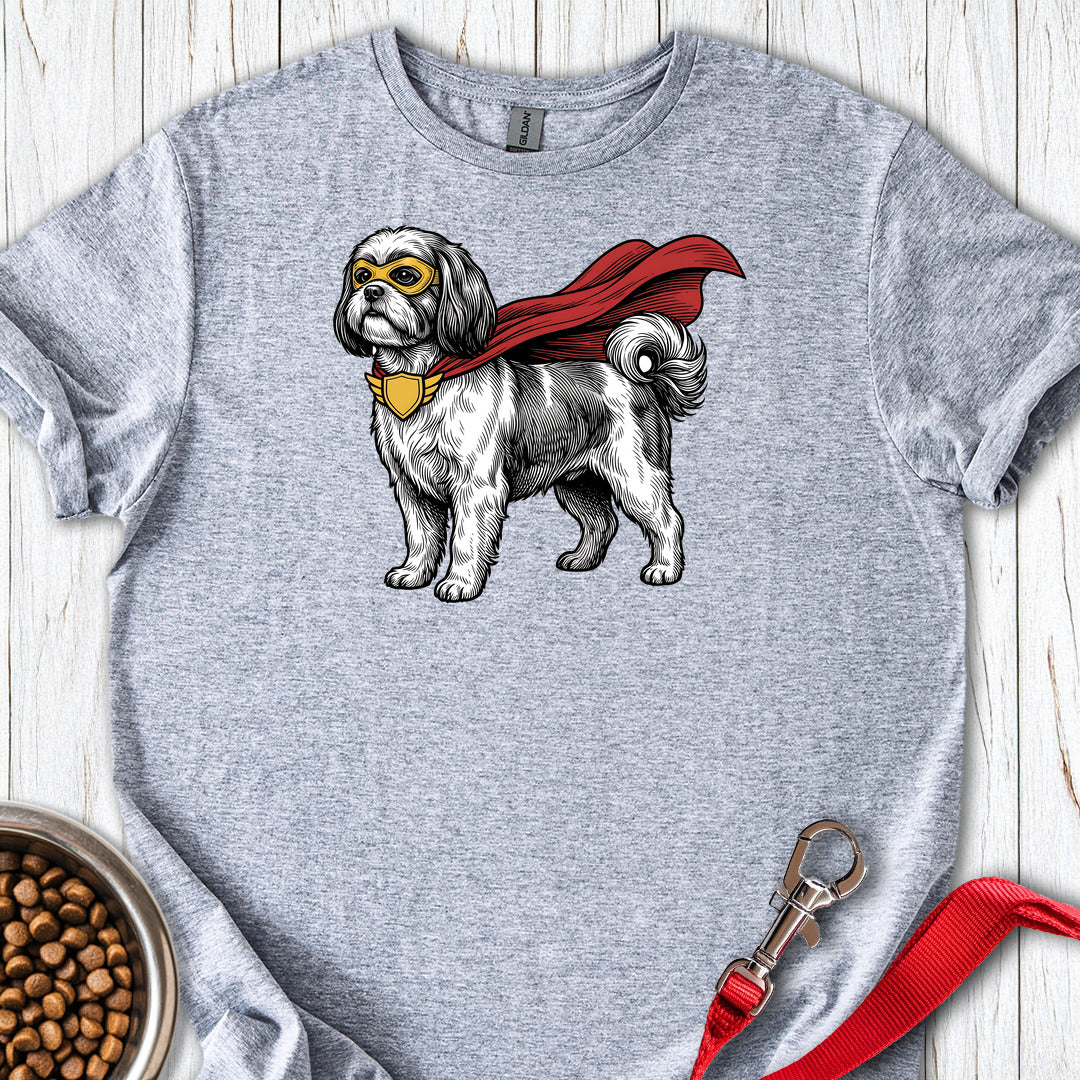 Shih Tzu Superhero — Sport Grey