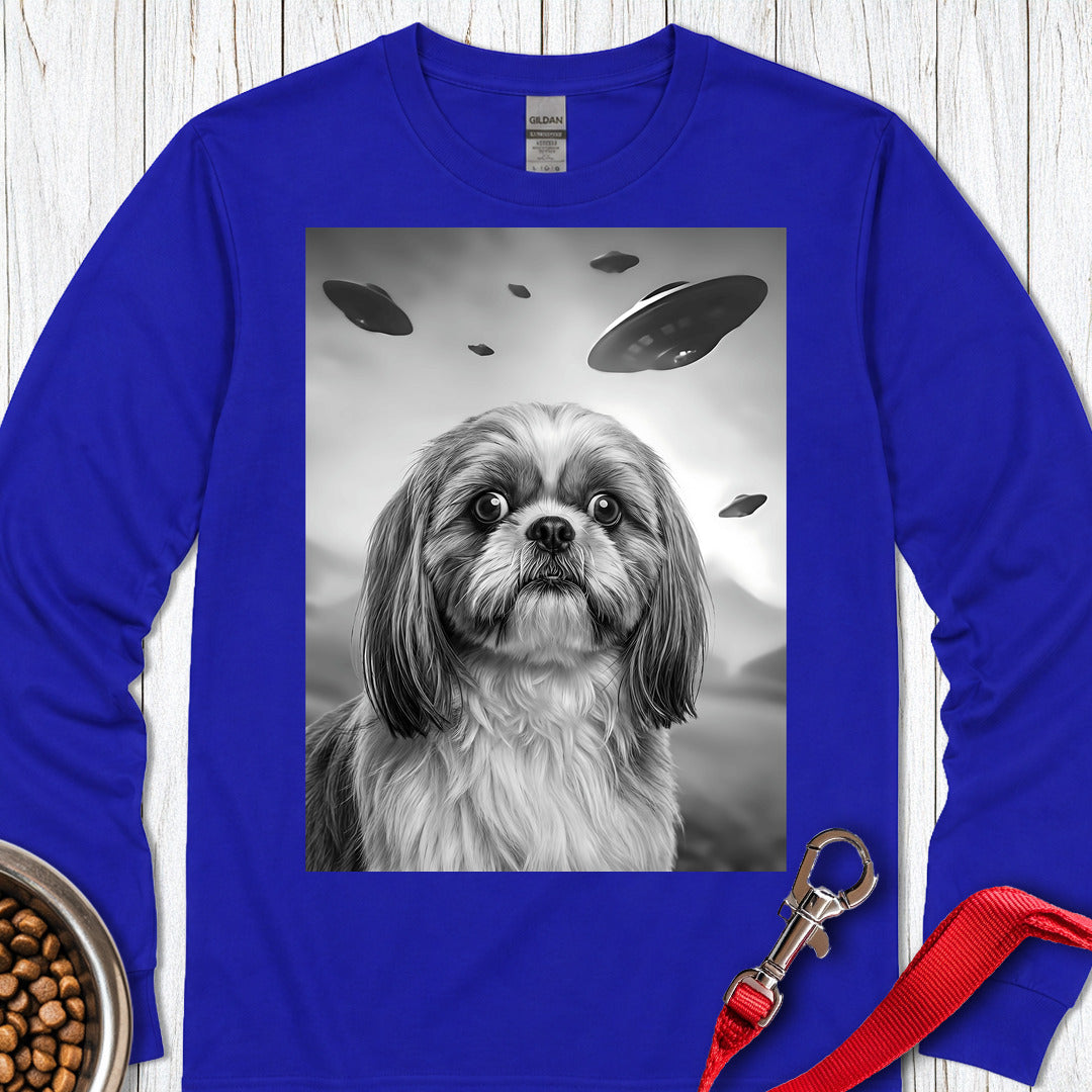 Shih Tzu UFO Long Sleeve — Royal