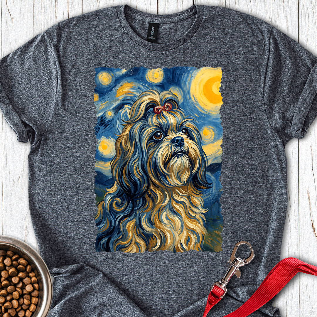 Shih Tzu Van Gogh — Dark Heather