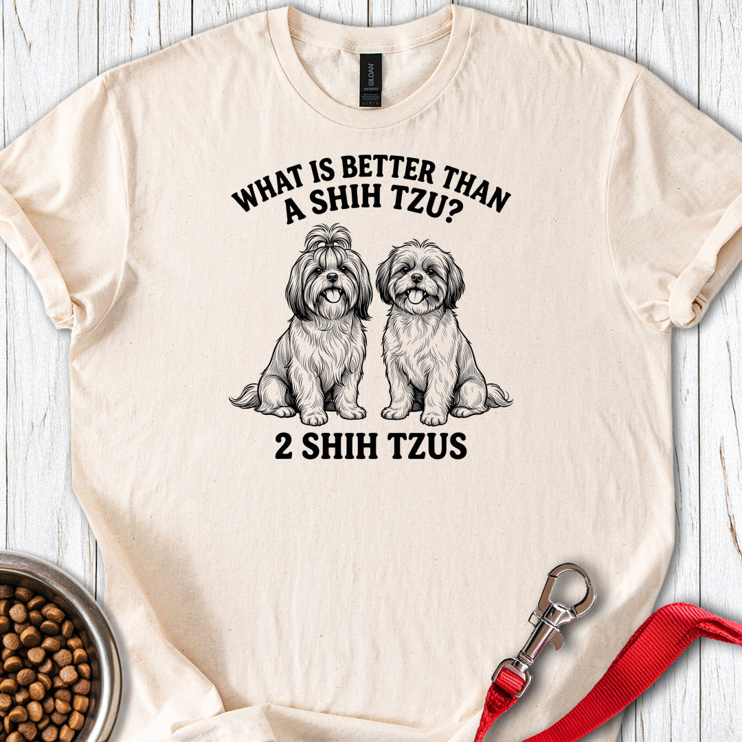 Shih Tzu What Is Better Than One — Natural