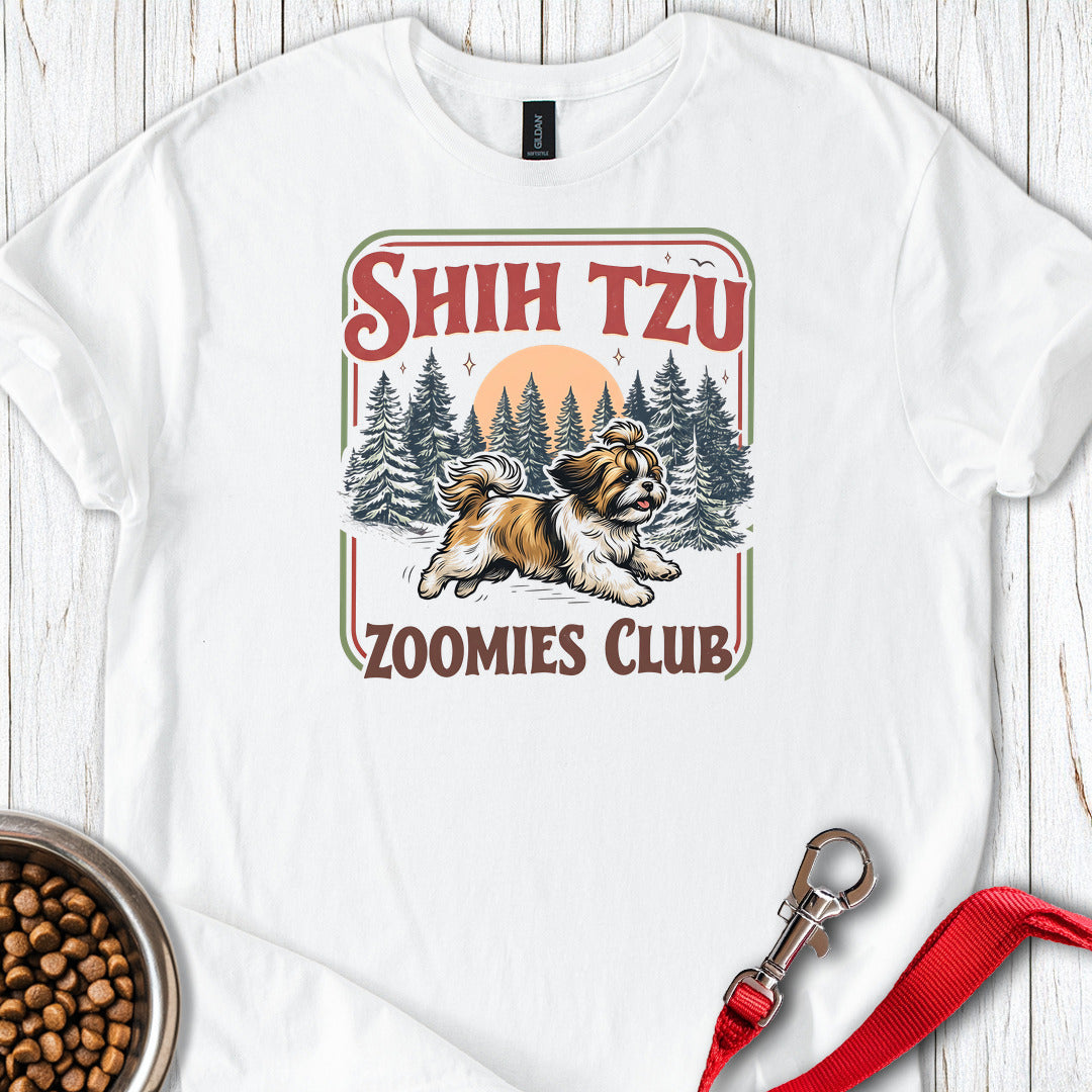 Shih Tzu Zoomies Club — White