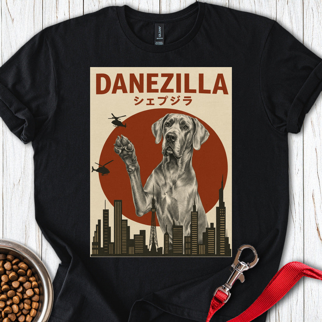 Silver Great Dane Danezilla Black