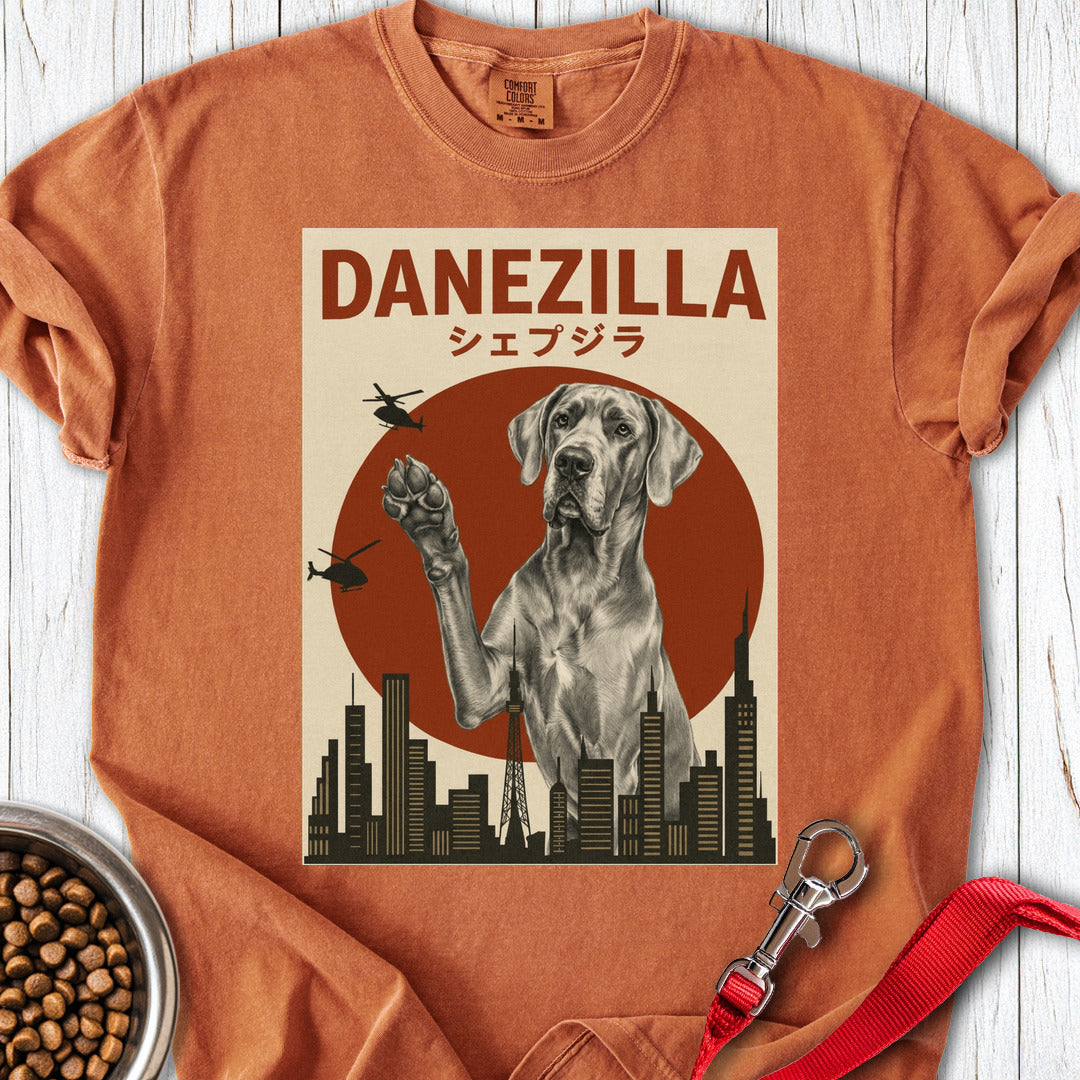 Silver Great Dane Danezilla Premium Tee — Yam