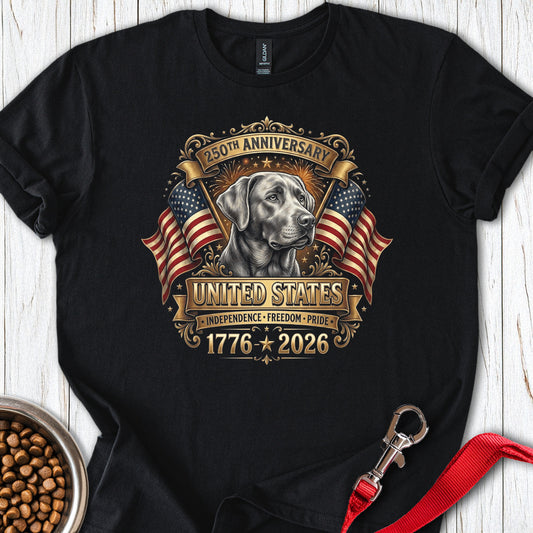 Silver Lab 250 Years USA Black
