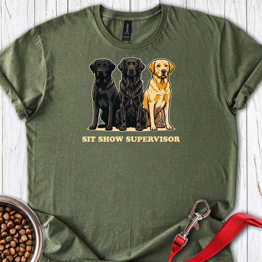 Sit Show Supervisor Labrador Military Green