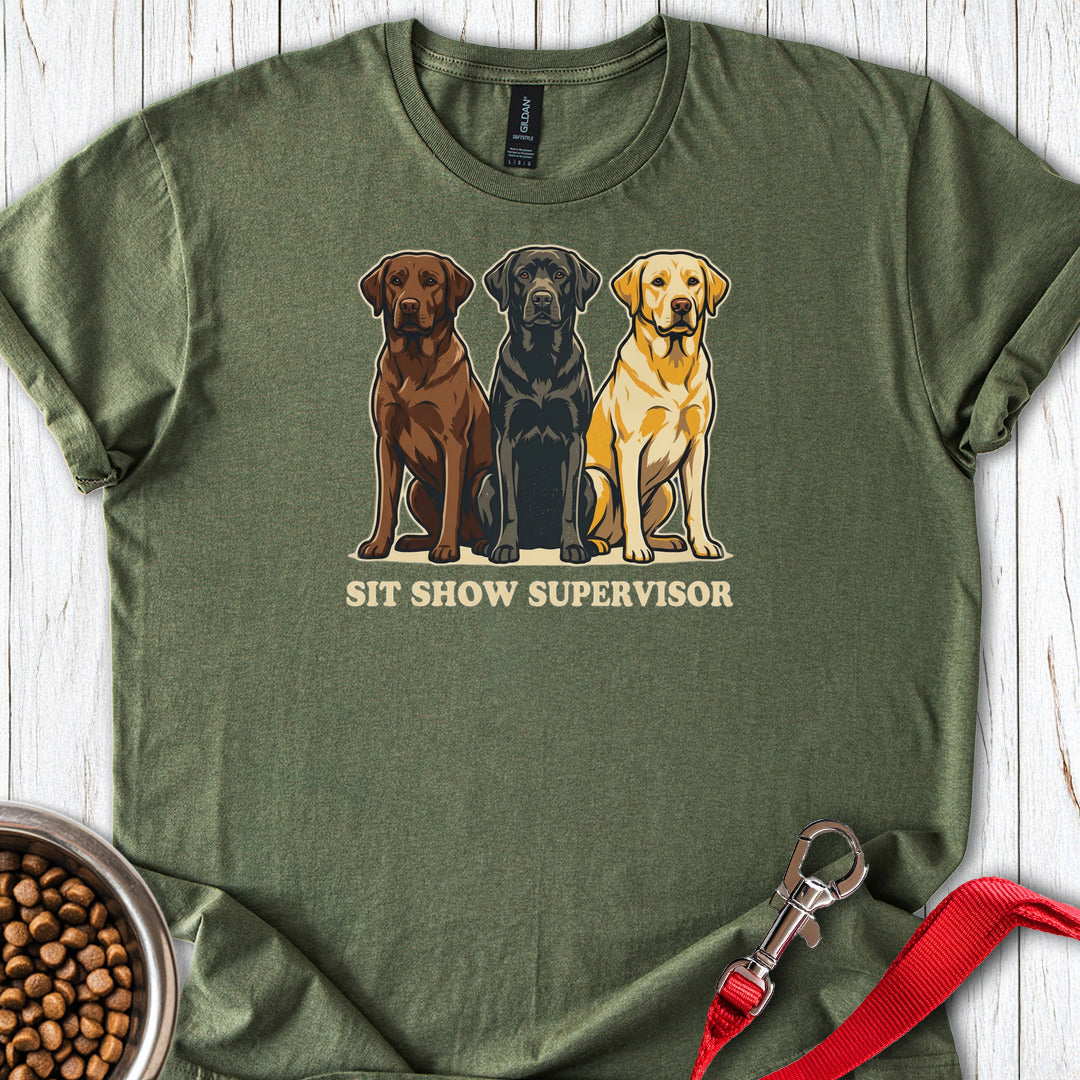 Sit Show Supervisor Labrador Military Green