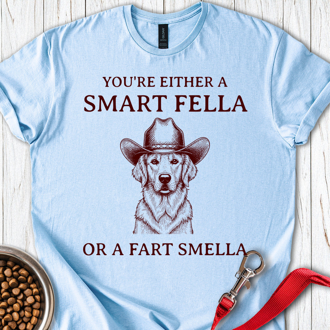 Smart Fella Golden Retriever Light Blue