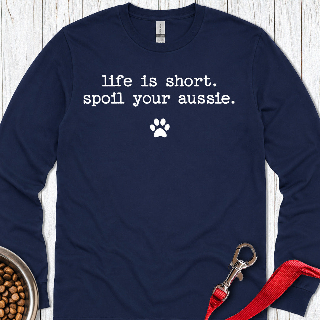 Spoil Your Aussie Long Sleeve — Navy