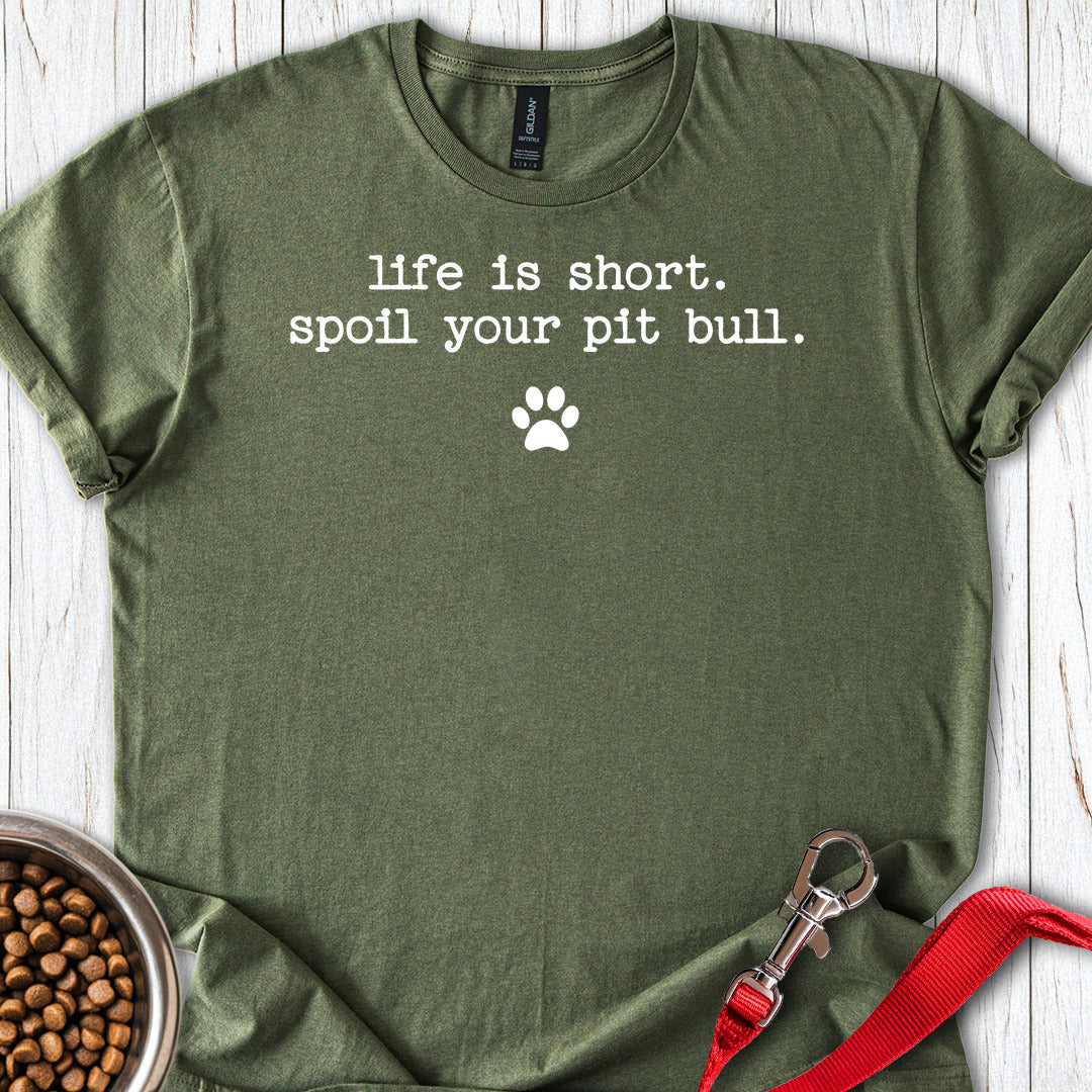 Spoil Your Pit Bull Military Green