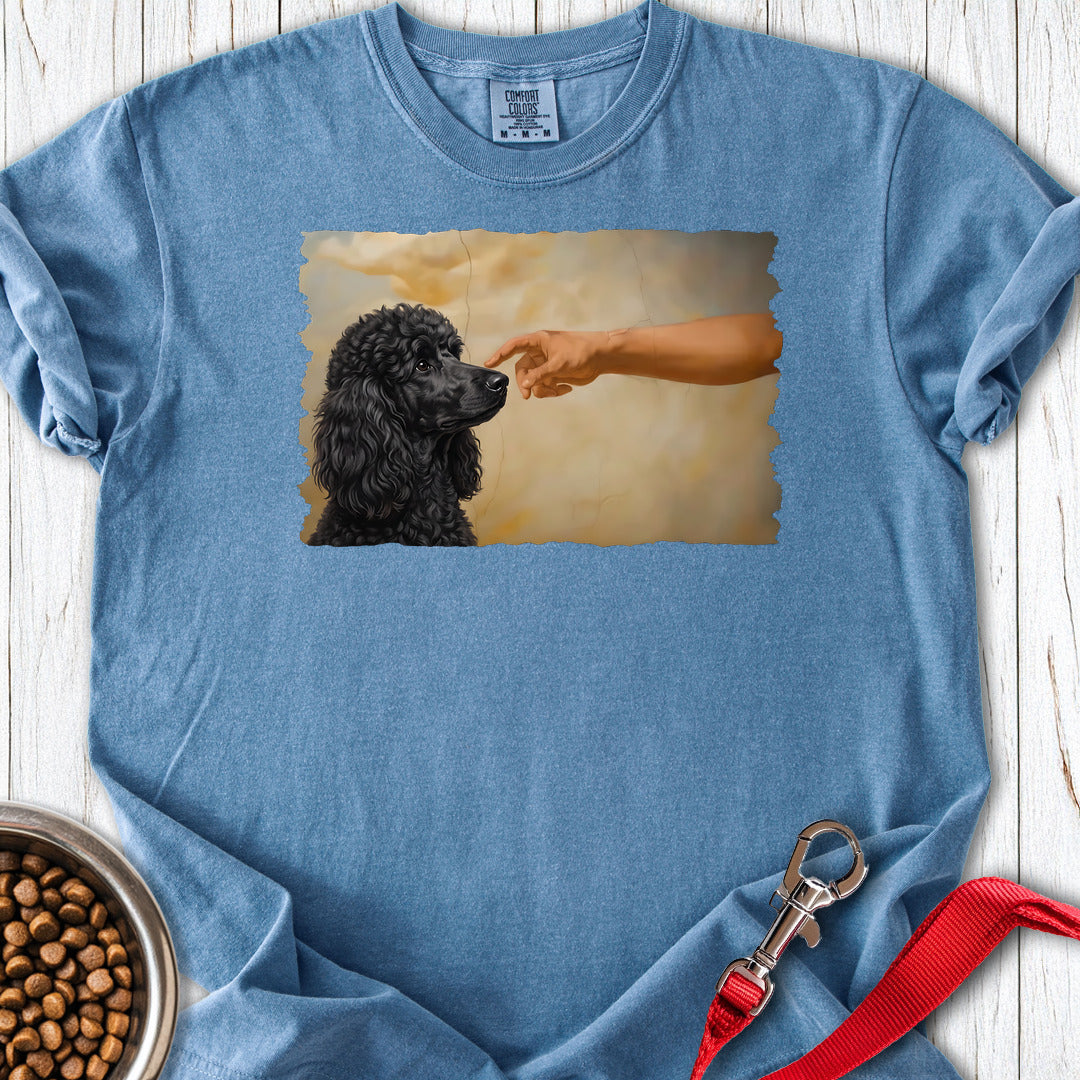 Standard Poodle Creation Black Premium Tee — Blue Jean