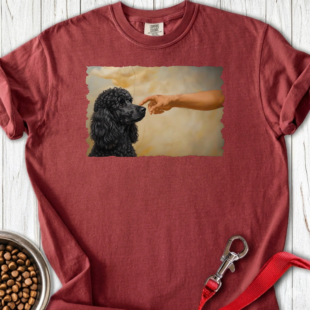 Standard Poodle Creation Black Premium Tee — Brick