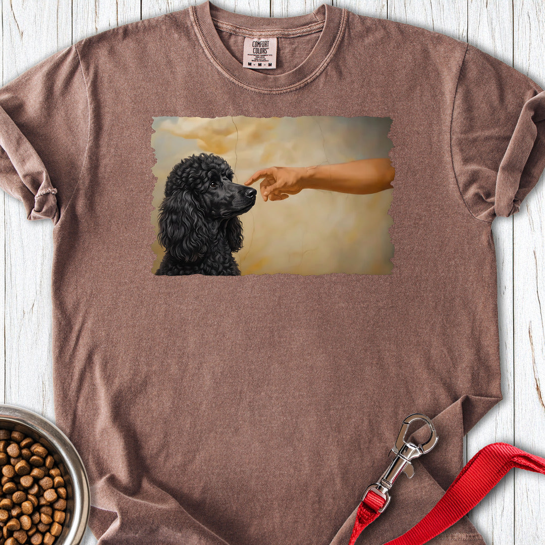 Standard Poodle Creation Black Premium Tee — Espresso